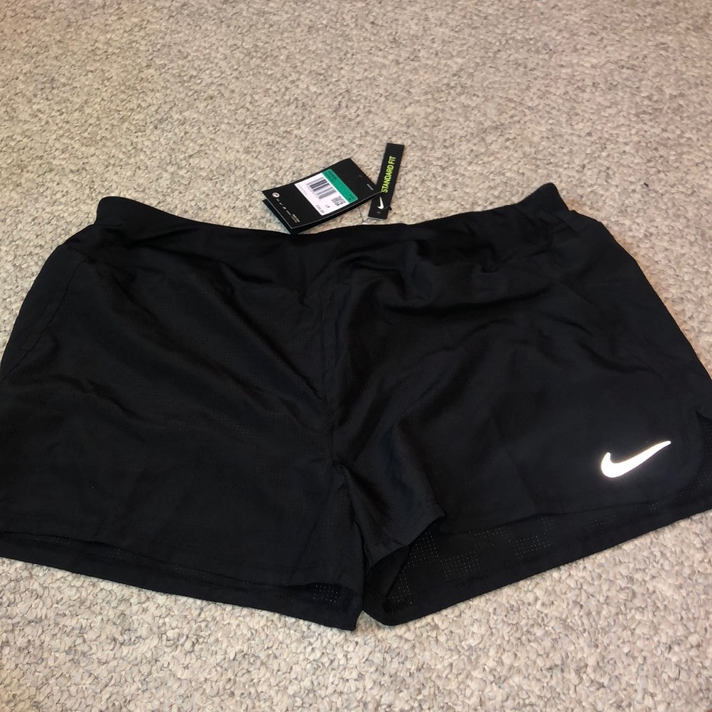 Black womens nike shorts